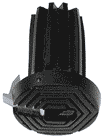 Flip-Up Ice Gripper Cane Tip: Adapts to Ice & Regular Surfaces