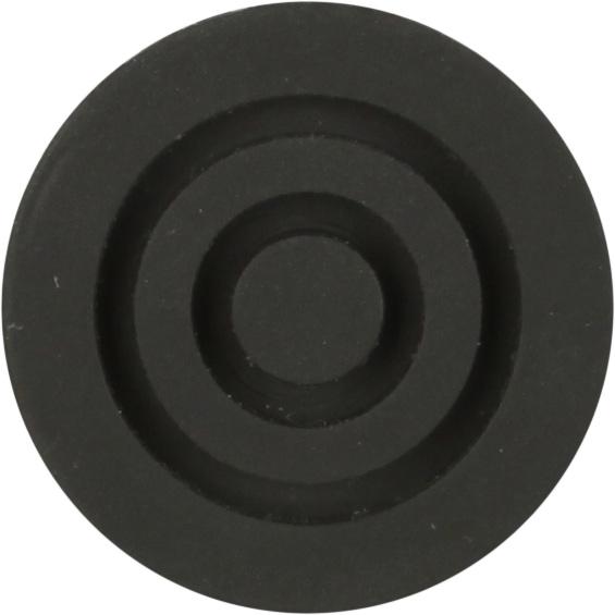 Carbon Pattern Tip: Non-Marking Rubber & Black Steel Size: 16mm (5/8")