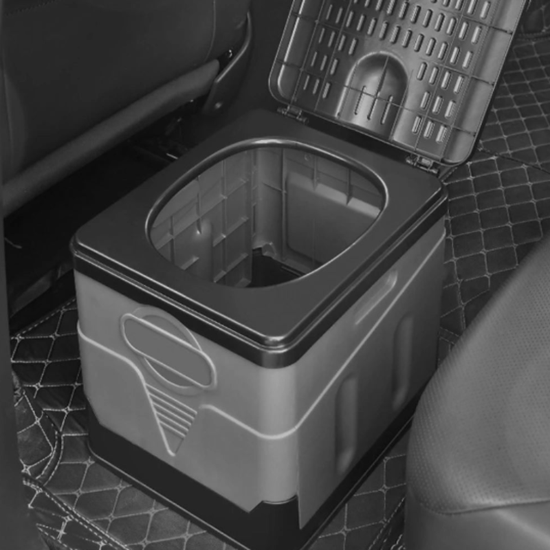 Portable Folding Car Toilet for Travel and Camping