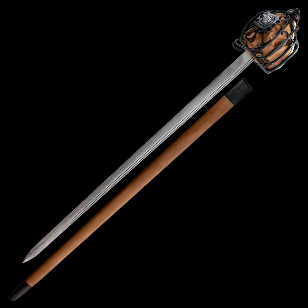 Hanwei Basket-Hilt Backsword Antiqued