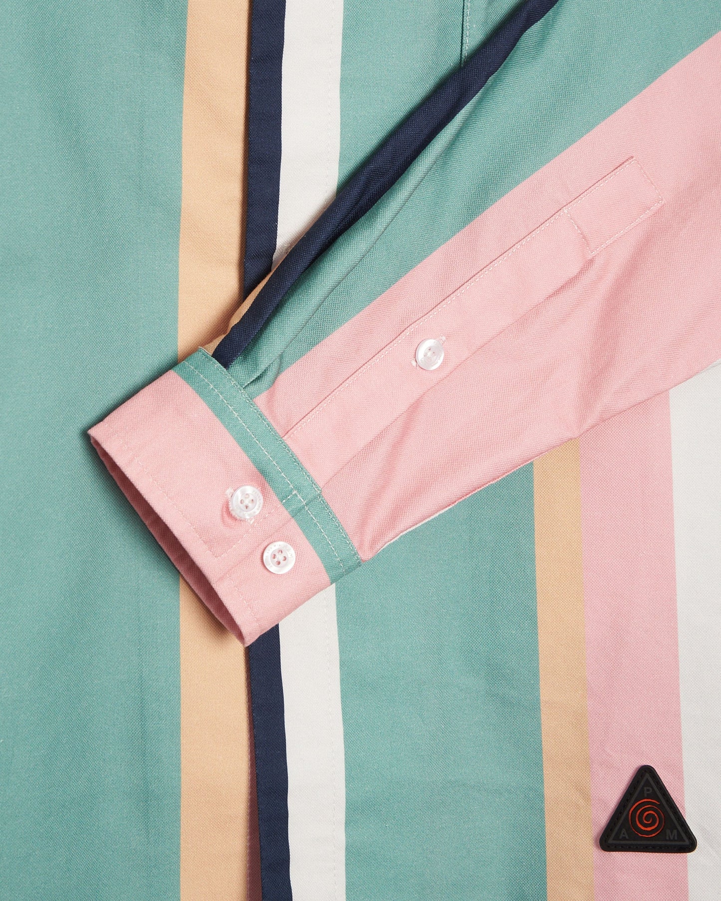 Camisa Perks & Mini Perks And Mini Maestro Striped Oxford Unisex Shirt "Poetry And Motion" Unisex