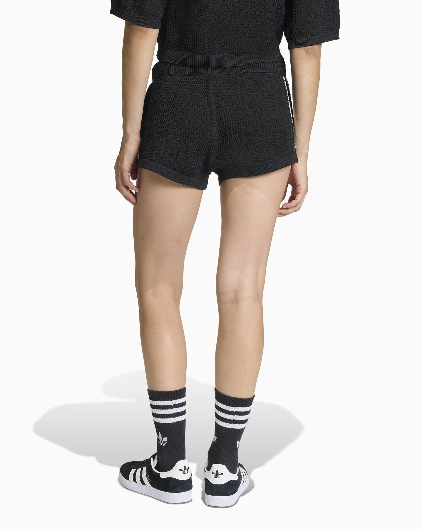 Pantalones cortos Slim adidas Originals Crochet para mujer