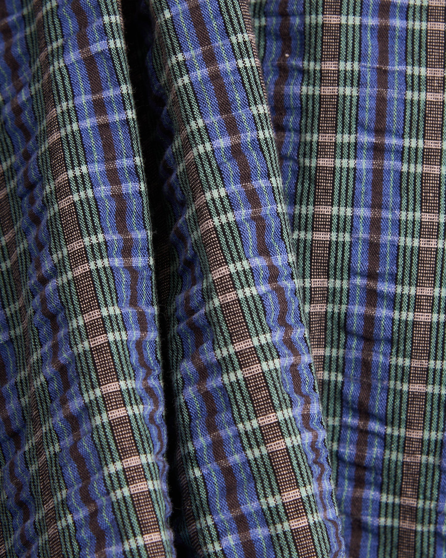 Pantalones cortos de cuadros Relaxed Gramicci O.G. G-Short Seersucker para hombre
