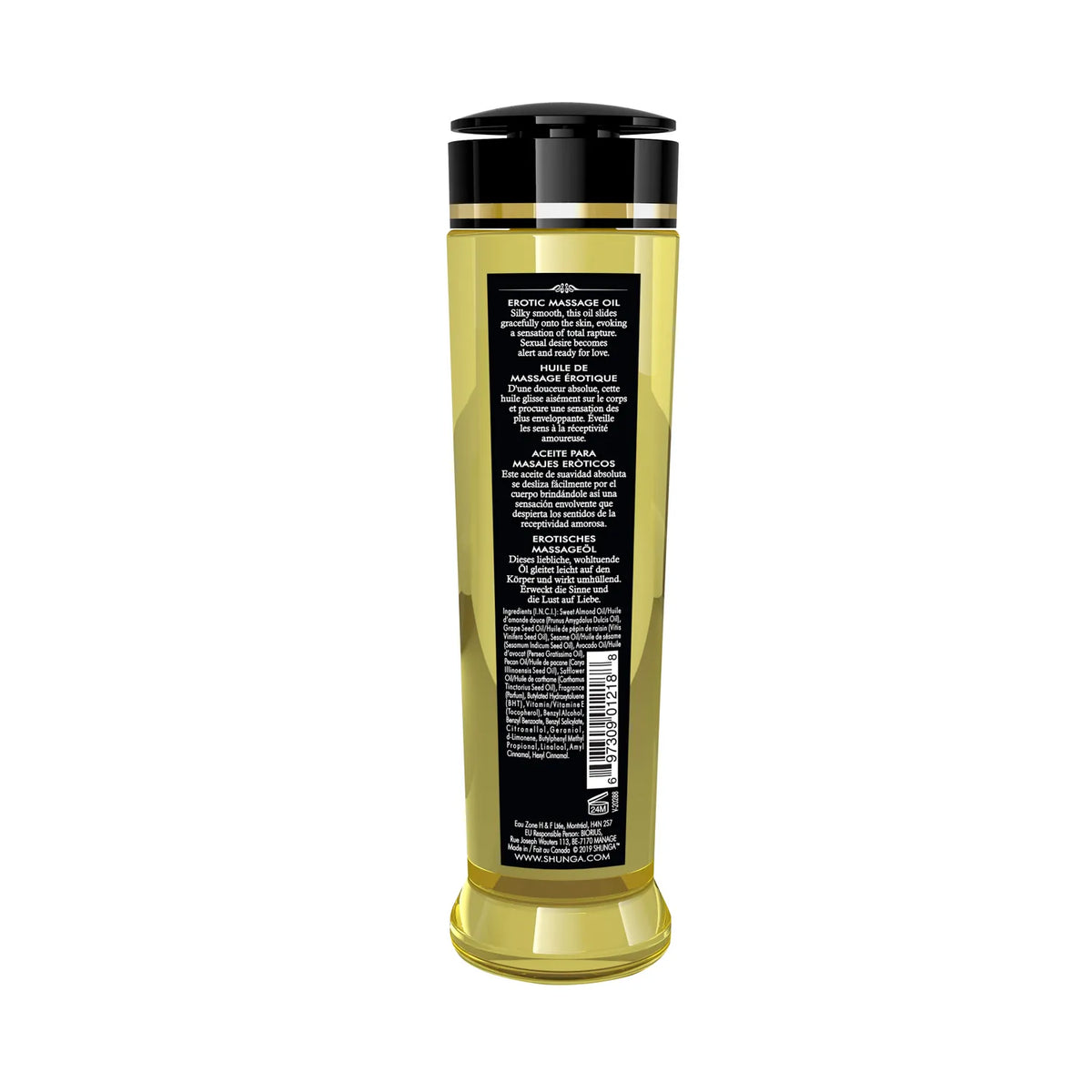 Asian Fusion Irresistible 8 oz Erotic Massage Oil