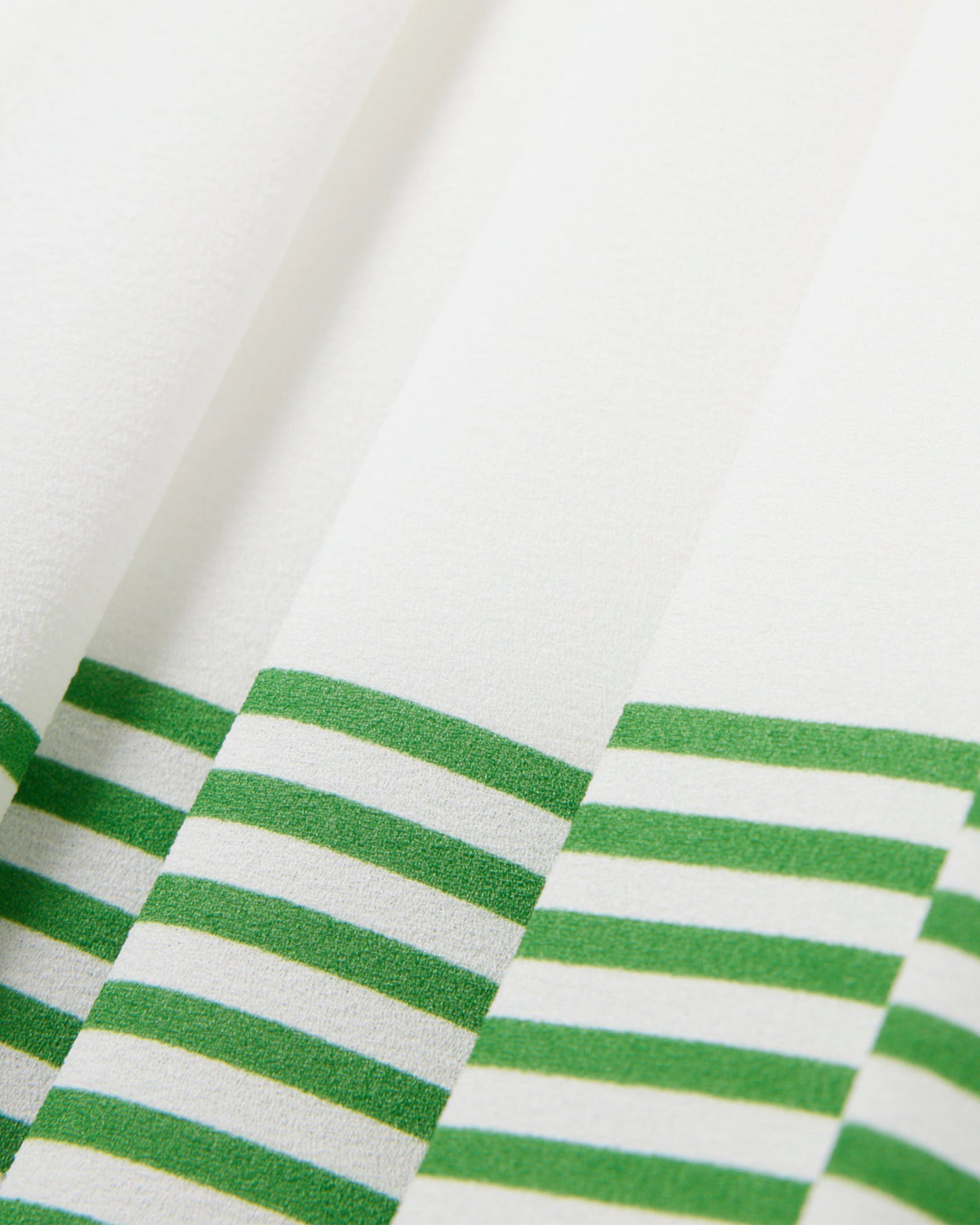 Falda corta de rayas Lacoste Re-edition para mujer