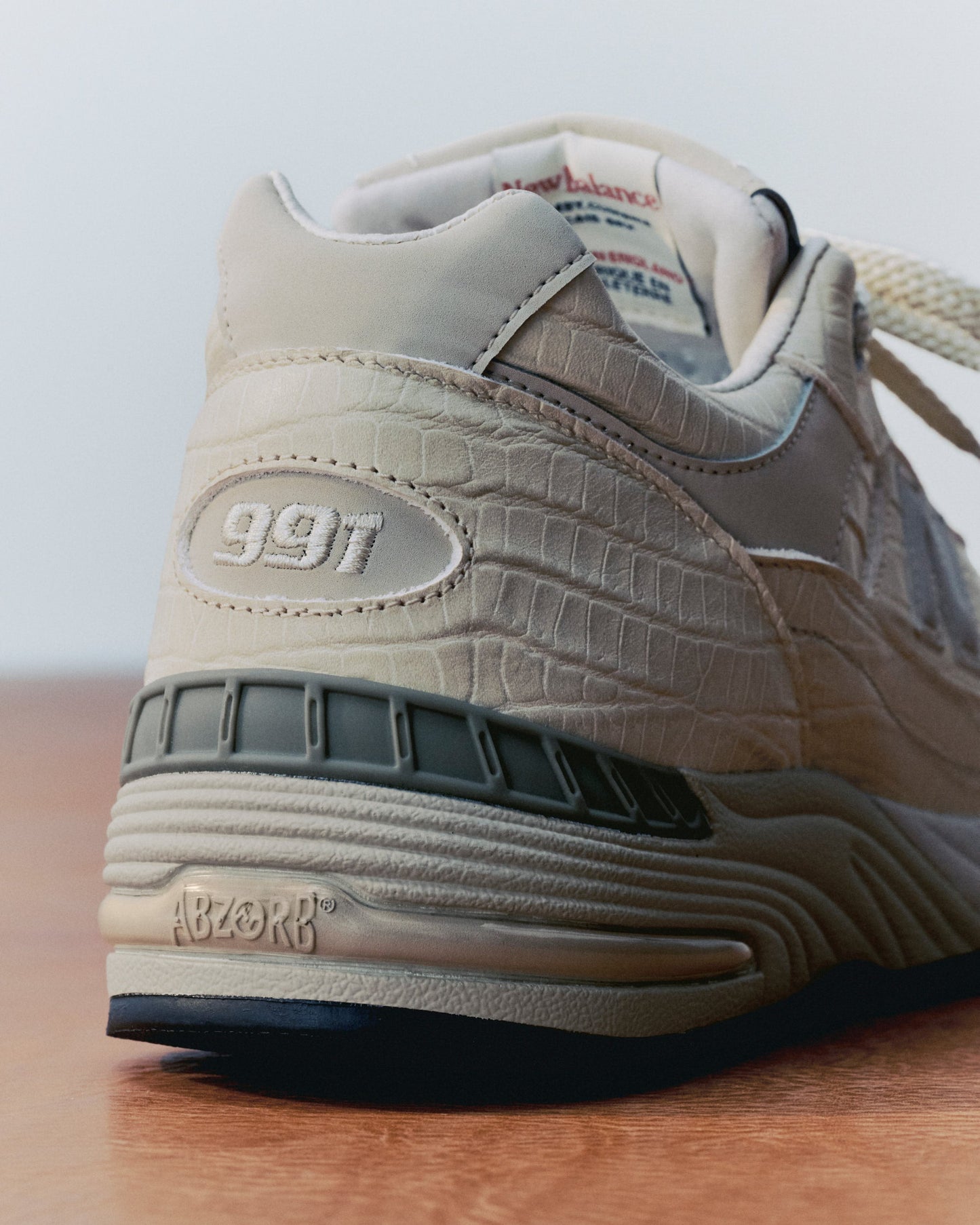 New Balance M991v1 Croc Skin "Made in UK"