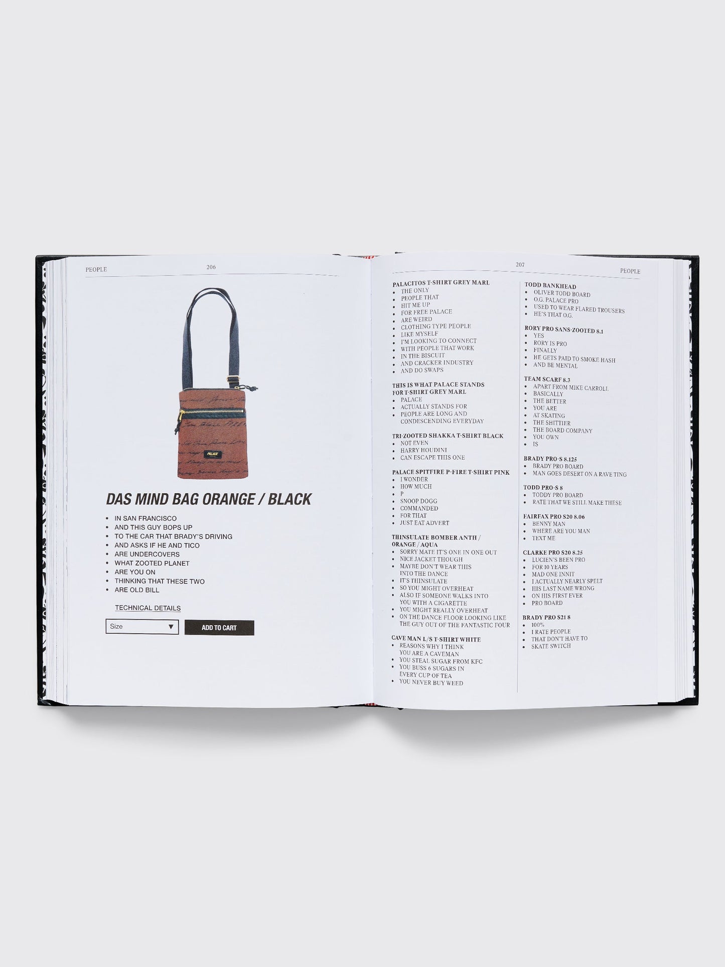 Palace Product Descriptions: The Selected Archive