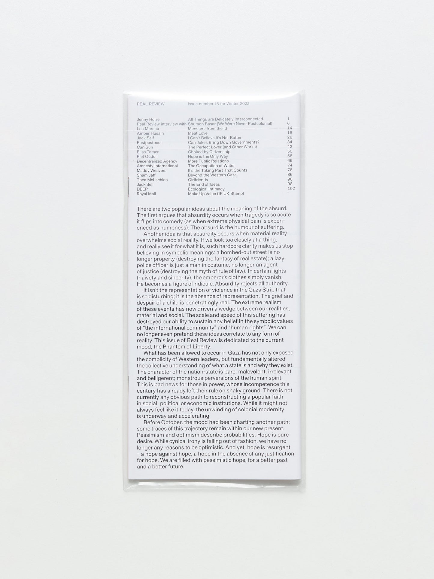 Real Review Issue 15