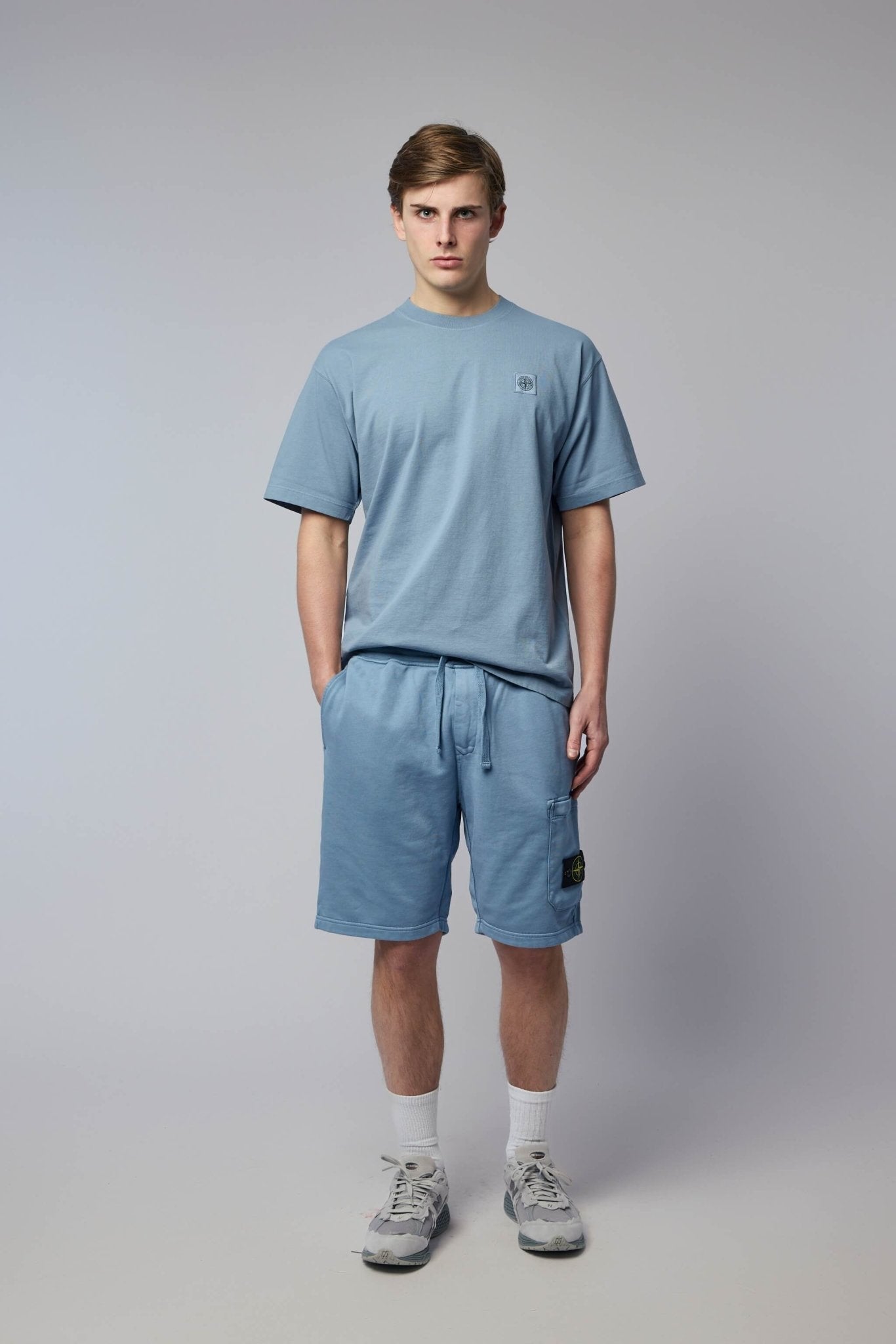 Regular Fit T-shirt with Compass Patch