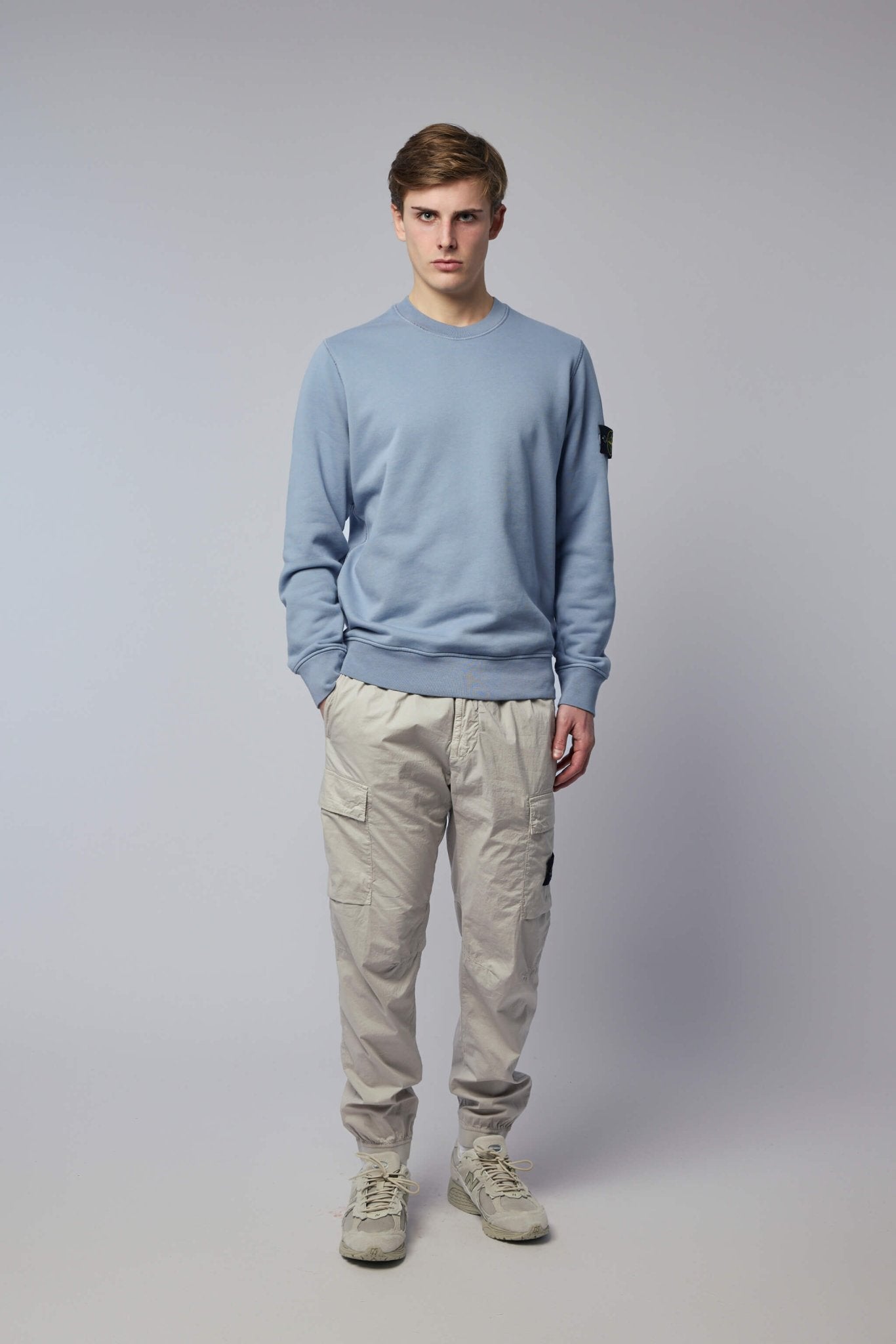 Regular Fit Crewneck Sweatshirt with Raglan Sleeves