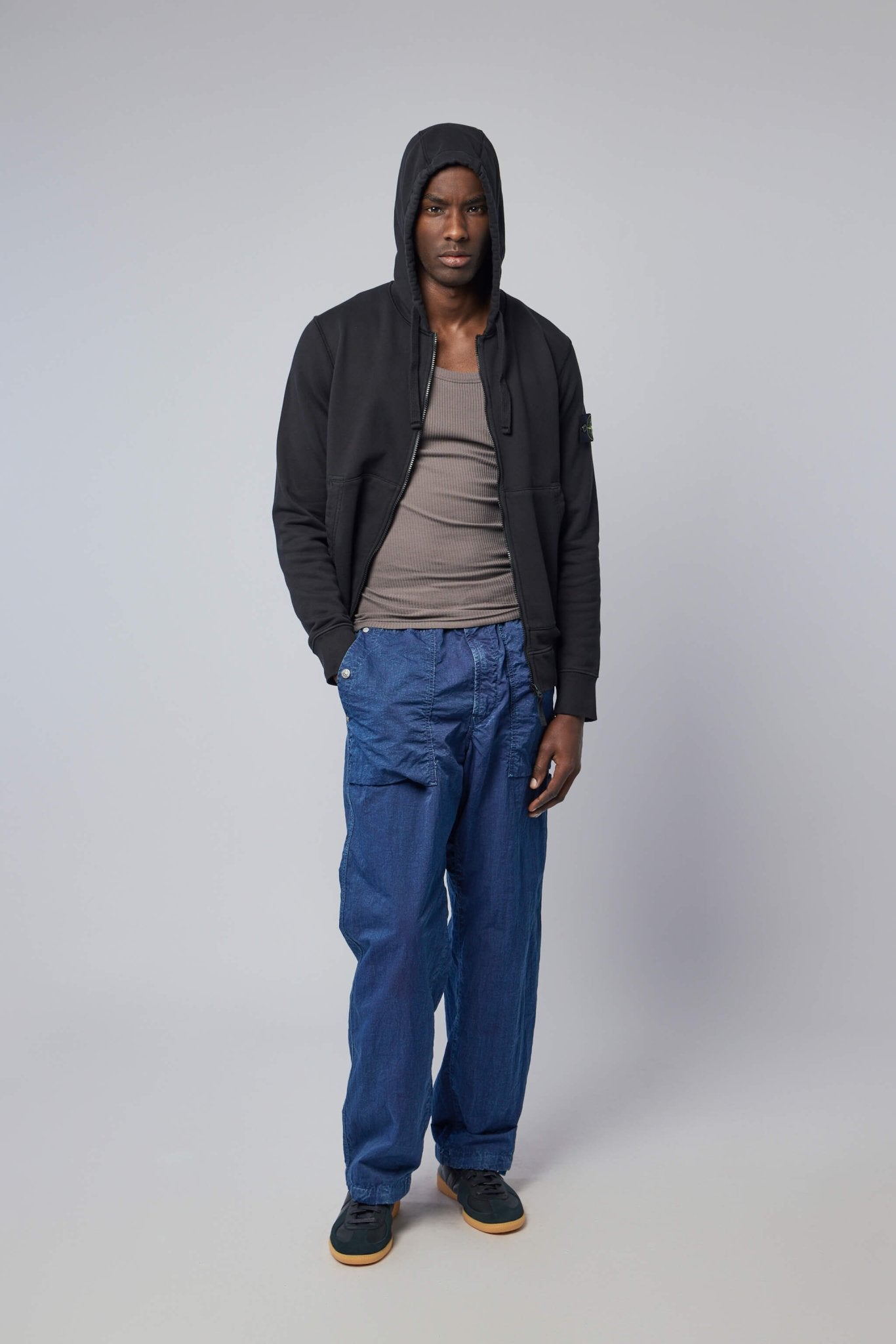 Loose-fit Fatigue Trousers with Pockets