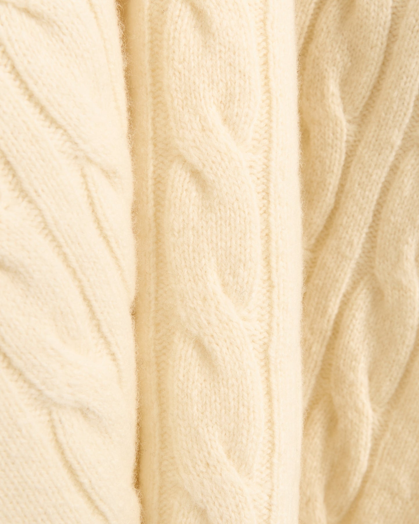 Jersey Carded Wool Crew Neck Lacoste Cable Knit para hombre