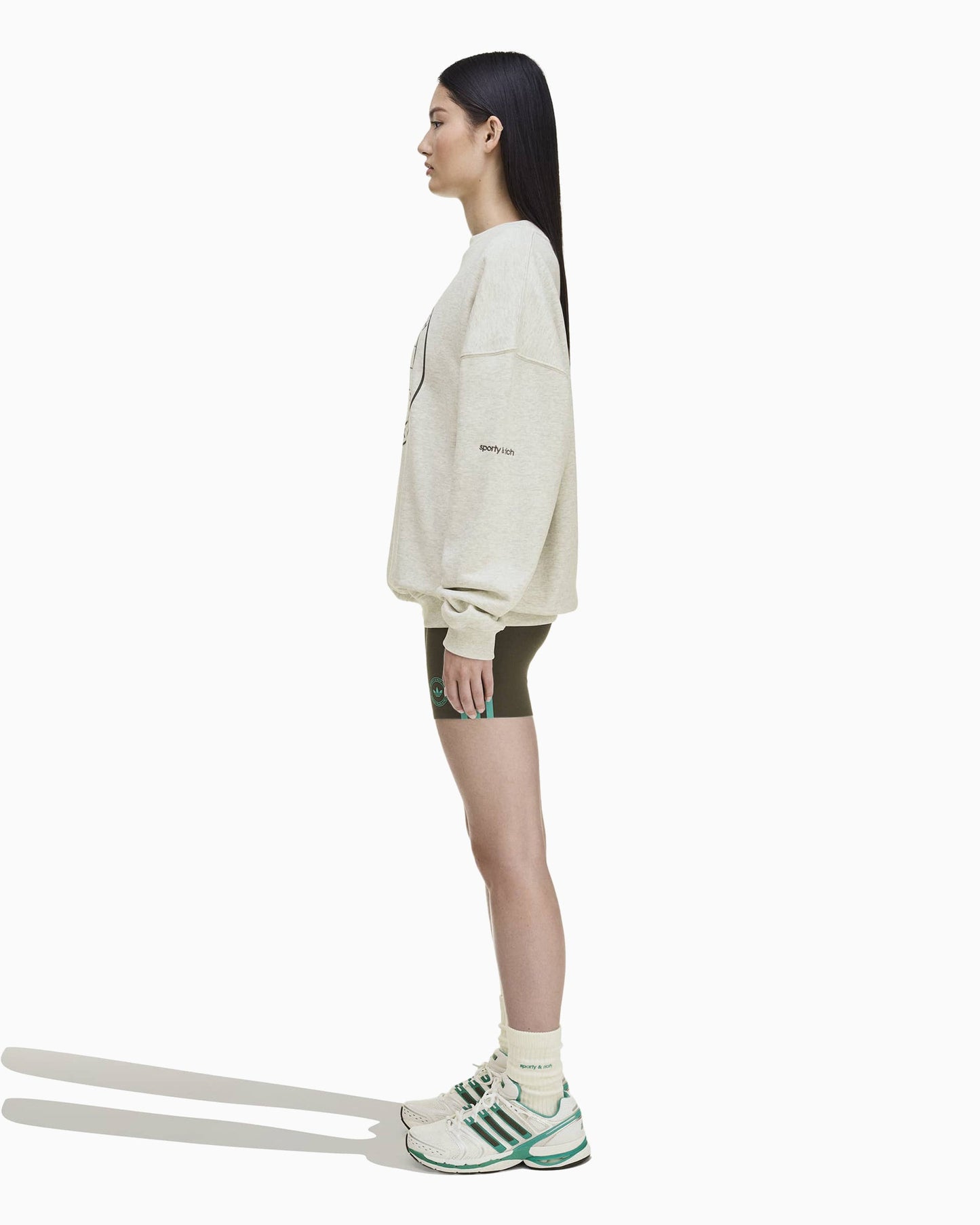 Sudadera adidas Originals x Sporty & Rich para mujer