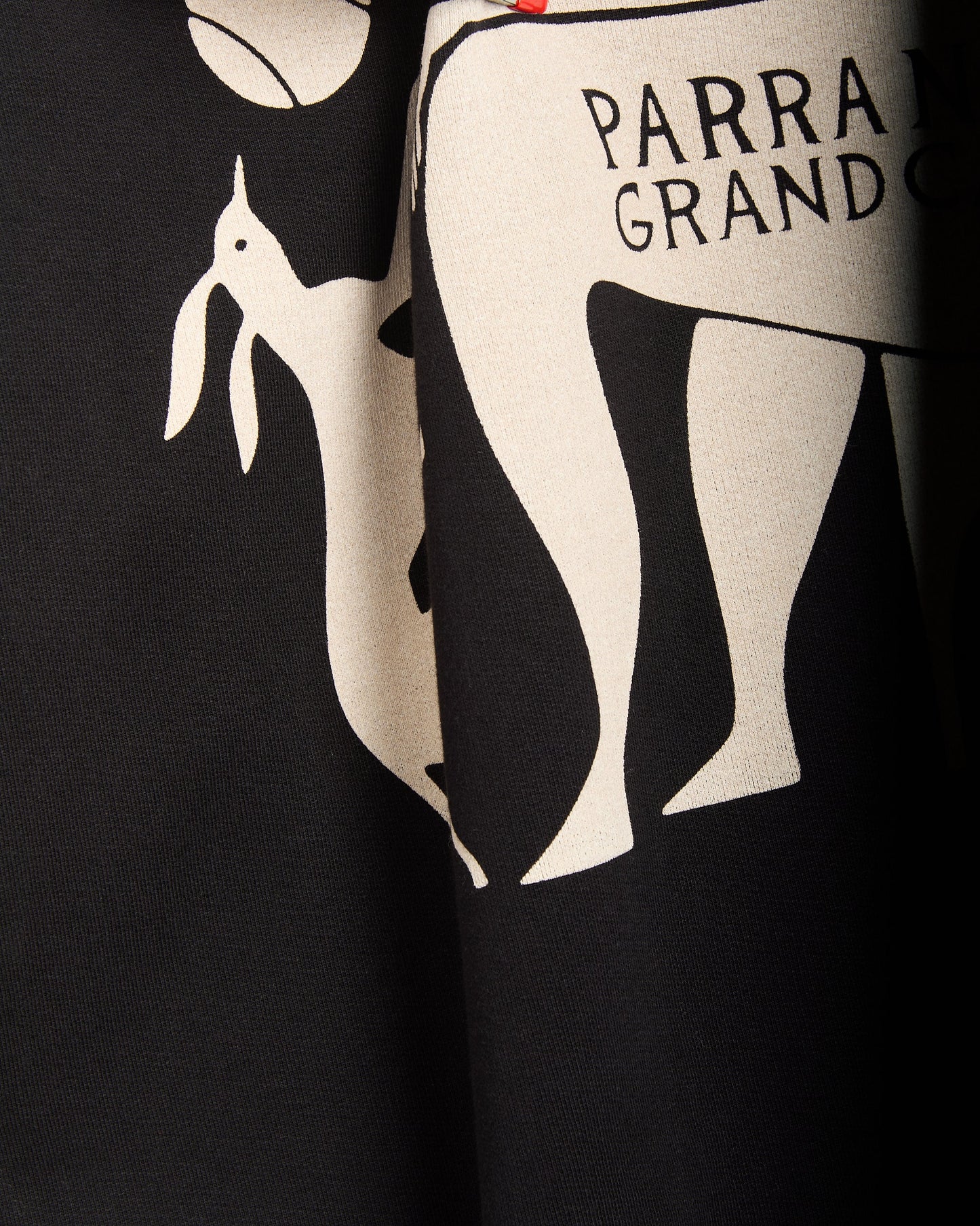 Sudadera con capucha con gráfico Boxy by Parra Non Grand Cafe para hombre