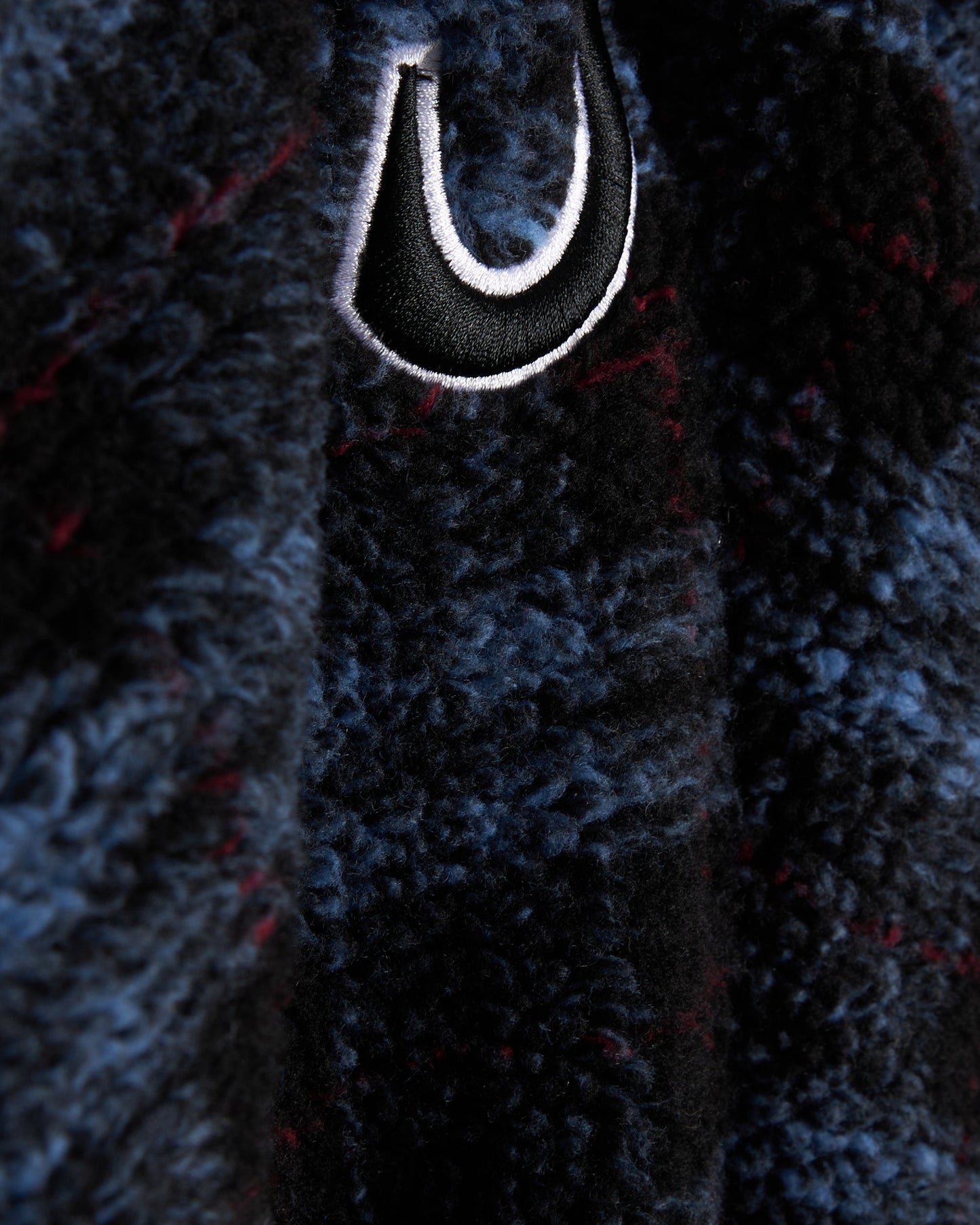 Sudadera con cremallera de cuadros Relaxed Hélas. Ocaro para hombre