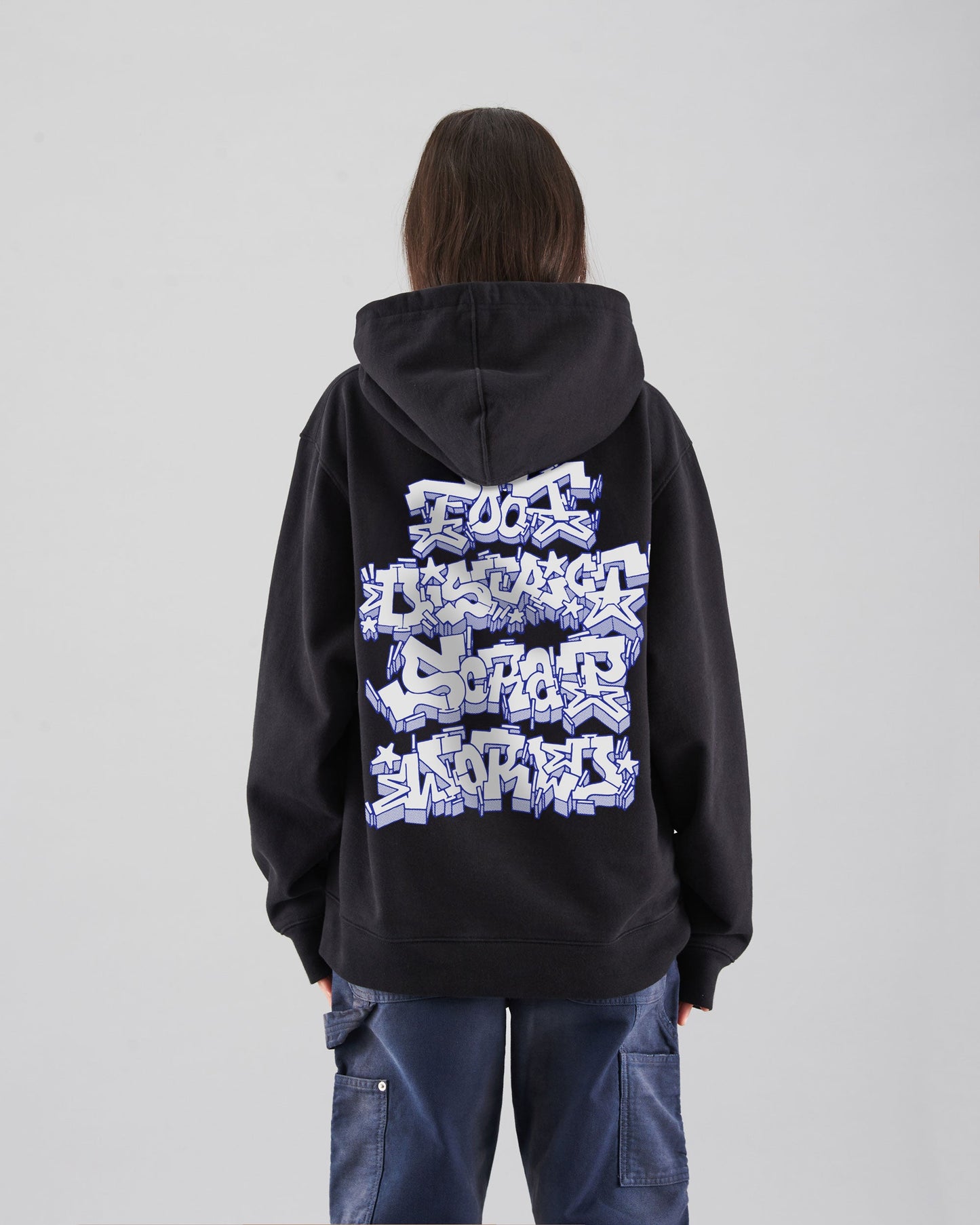 Sudadera con capucha x ScrapWorld FOOTDISTRICT x ScrapWorld Logo Unisex Hoodie Unisex