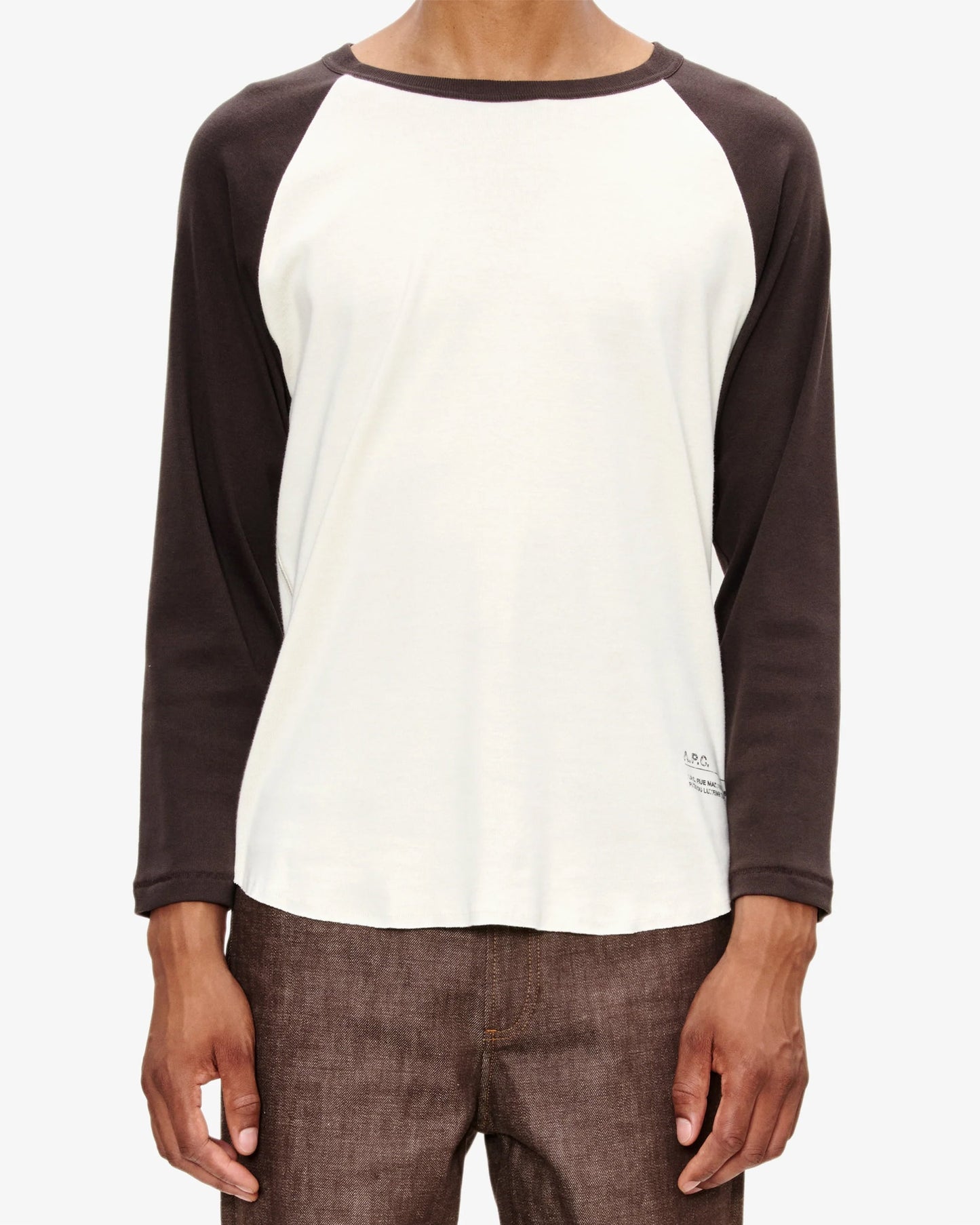 Camiseta de media manga A.P.C. Contrasté para hombre