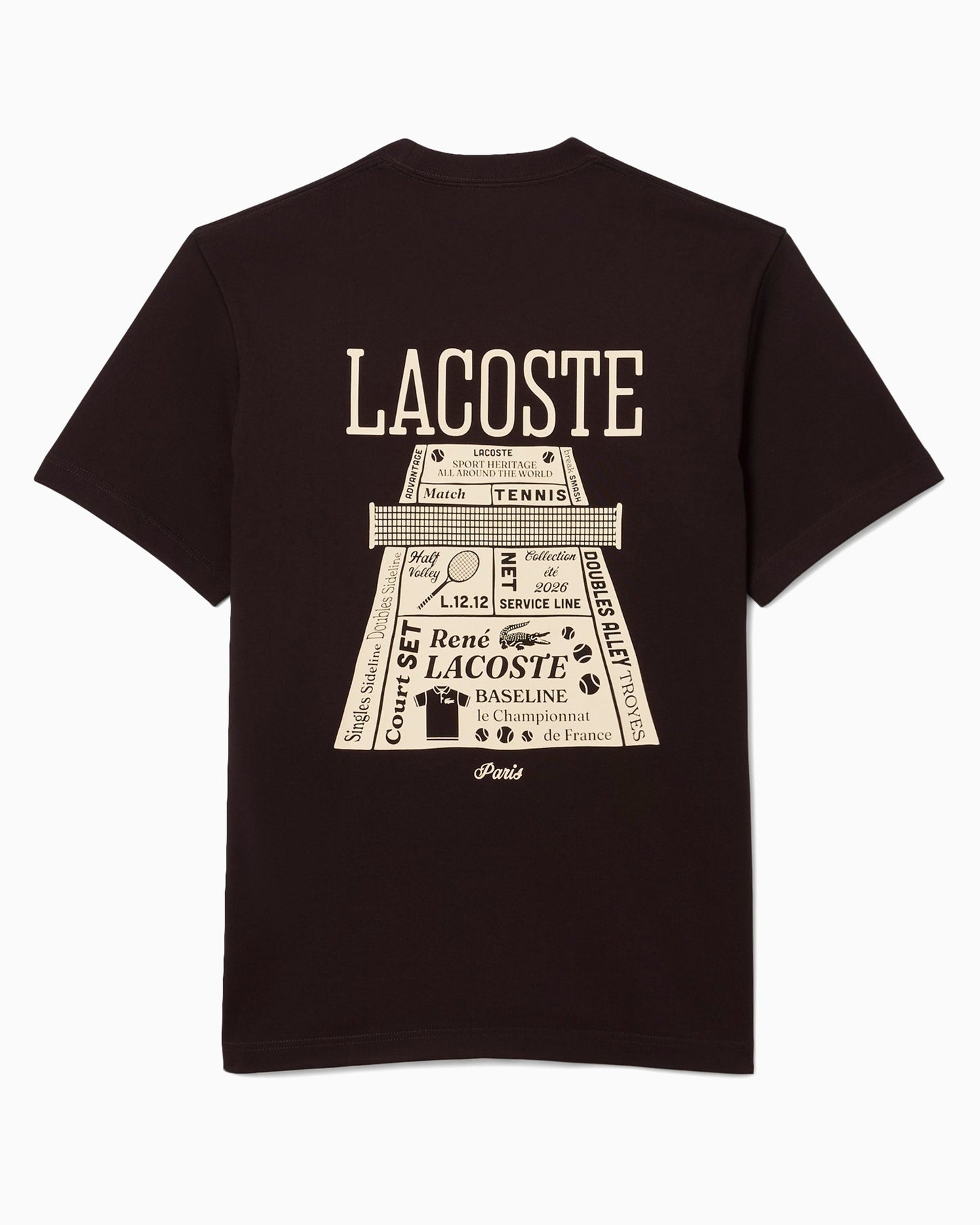 Camiseta con gráfico Lacoste para hombre