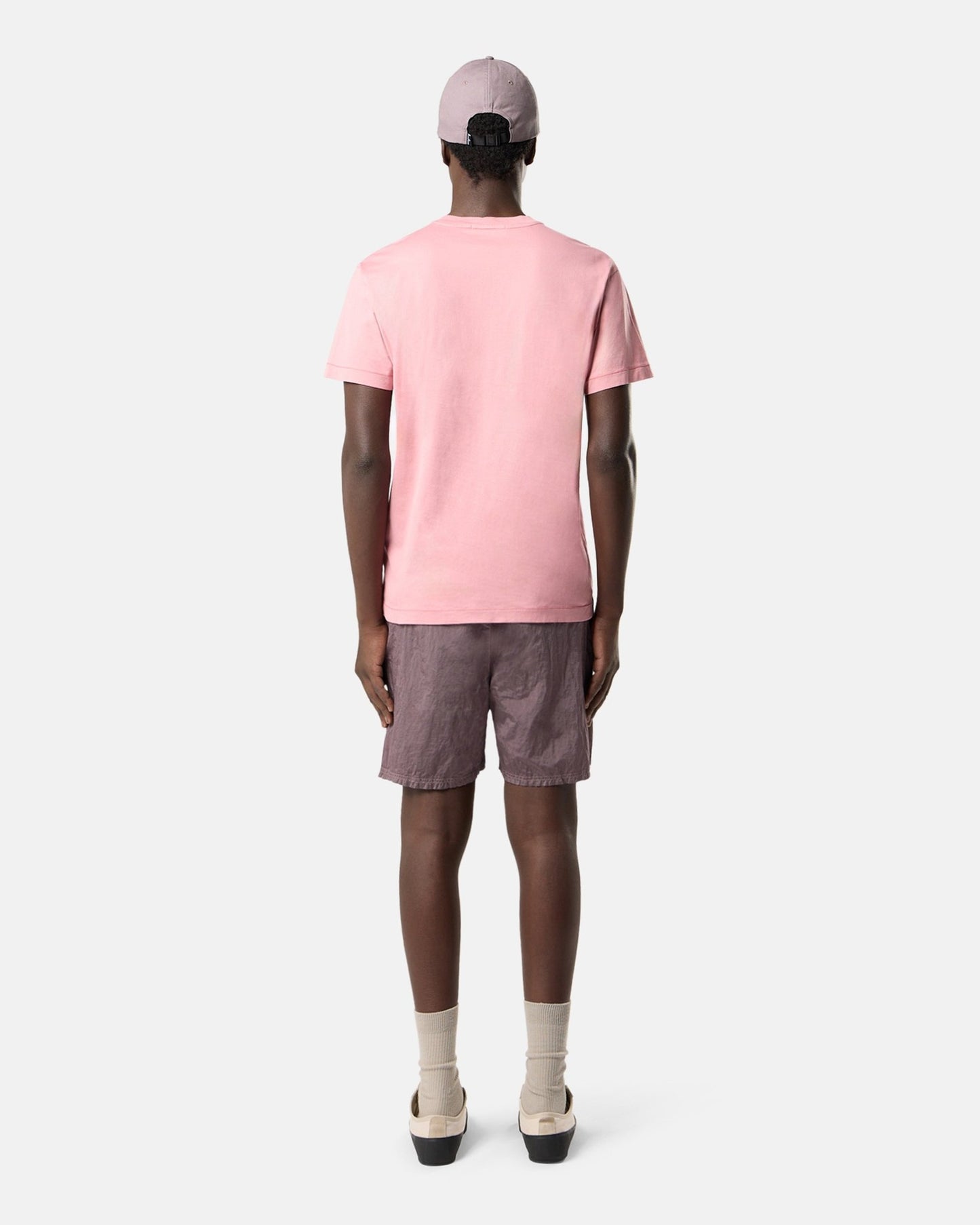 Camiseta con logo Straight Stone Island para hombre