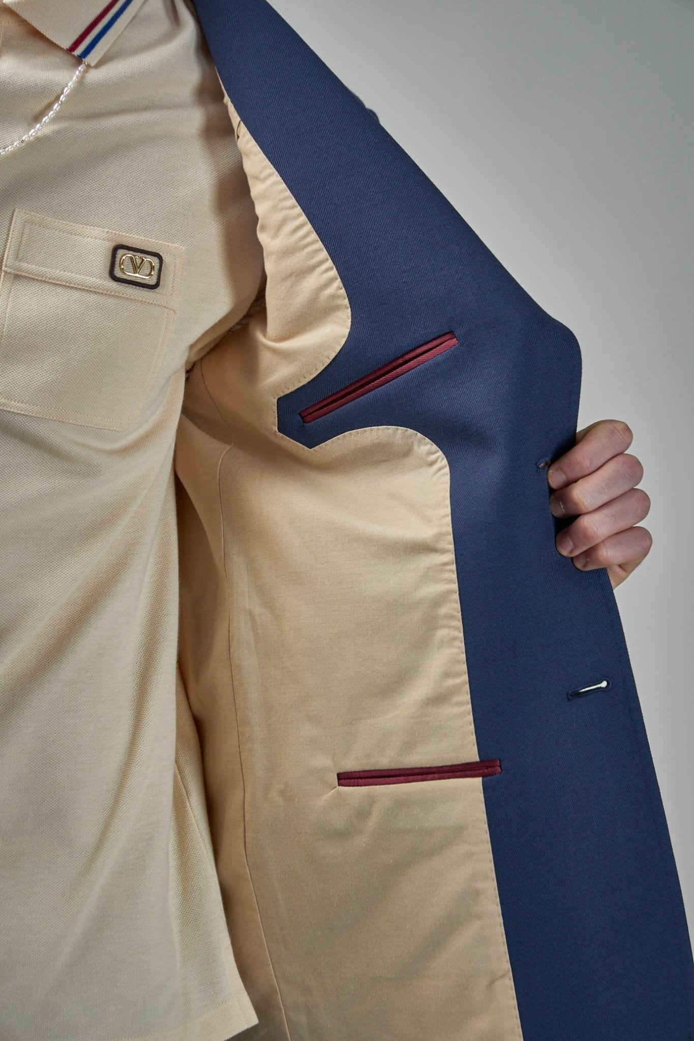 Single Breasted Straight Hem Jacket