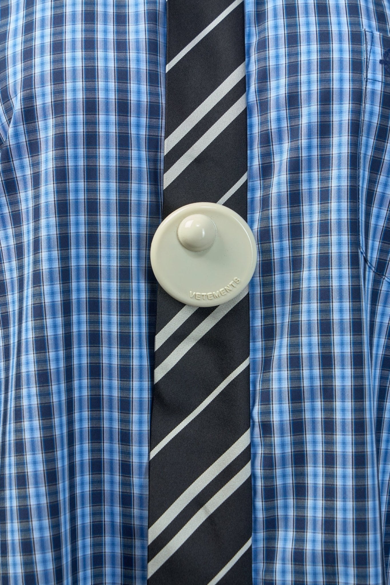 Security Tag Brooch