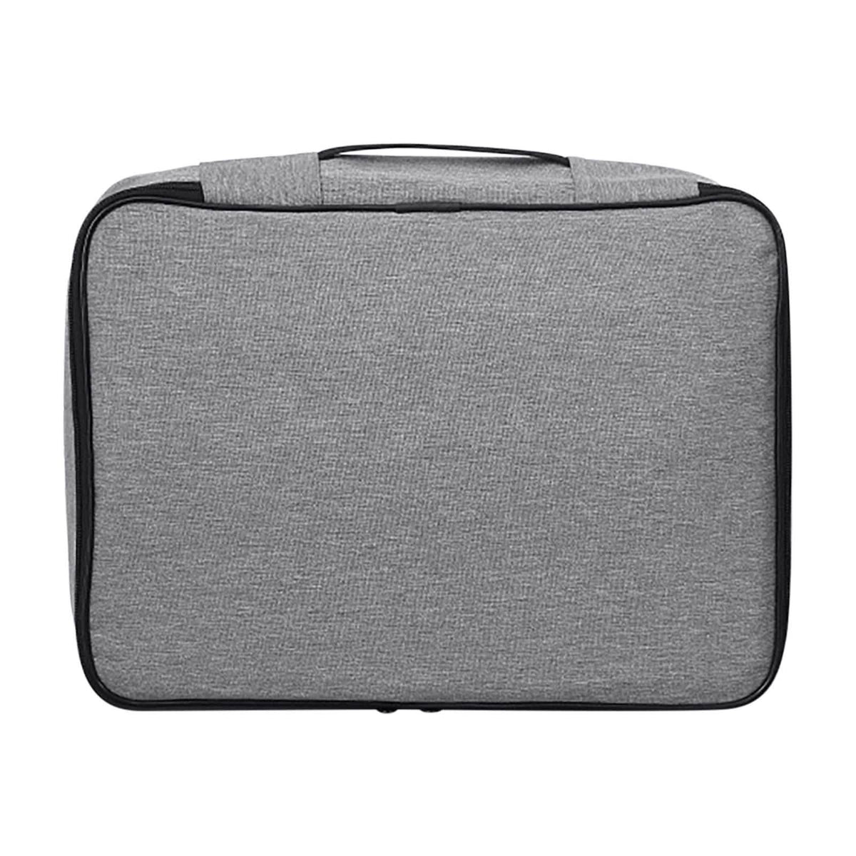 Fireproof Document Organizer Box with Mesh Pockets, 14.6 Inch