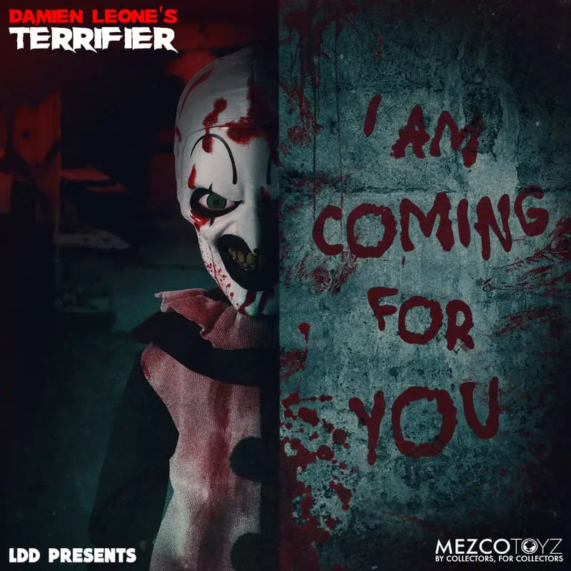 Terrifier - Living Dead Dolls Presents Art The Clown (Blood Spattered)