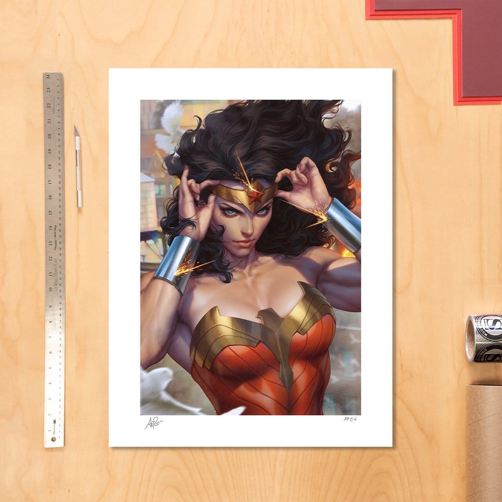 Wonder Woman #1 (2023) - Limited Edition Official DC Comics Fine Art Print