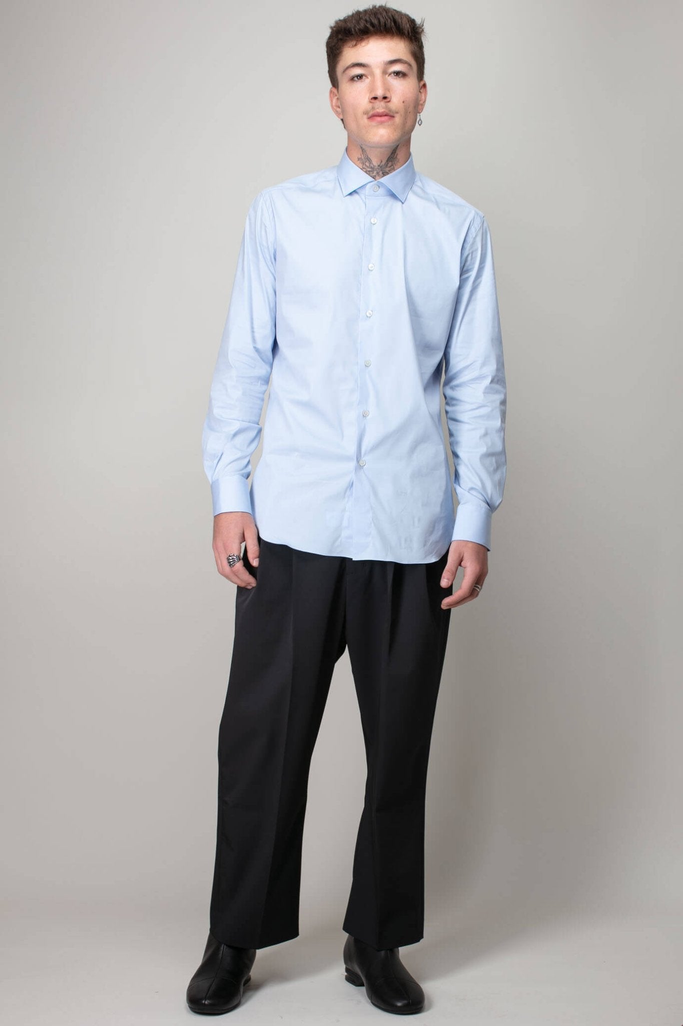 Classic Long Sleeve Cotton Shirt