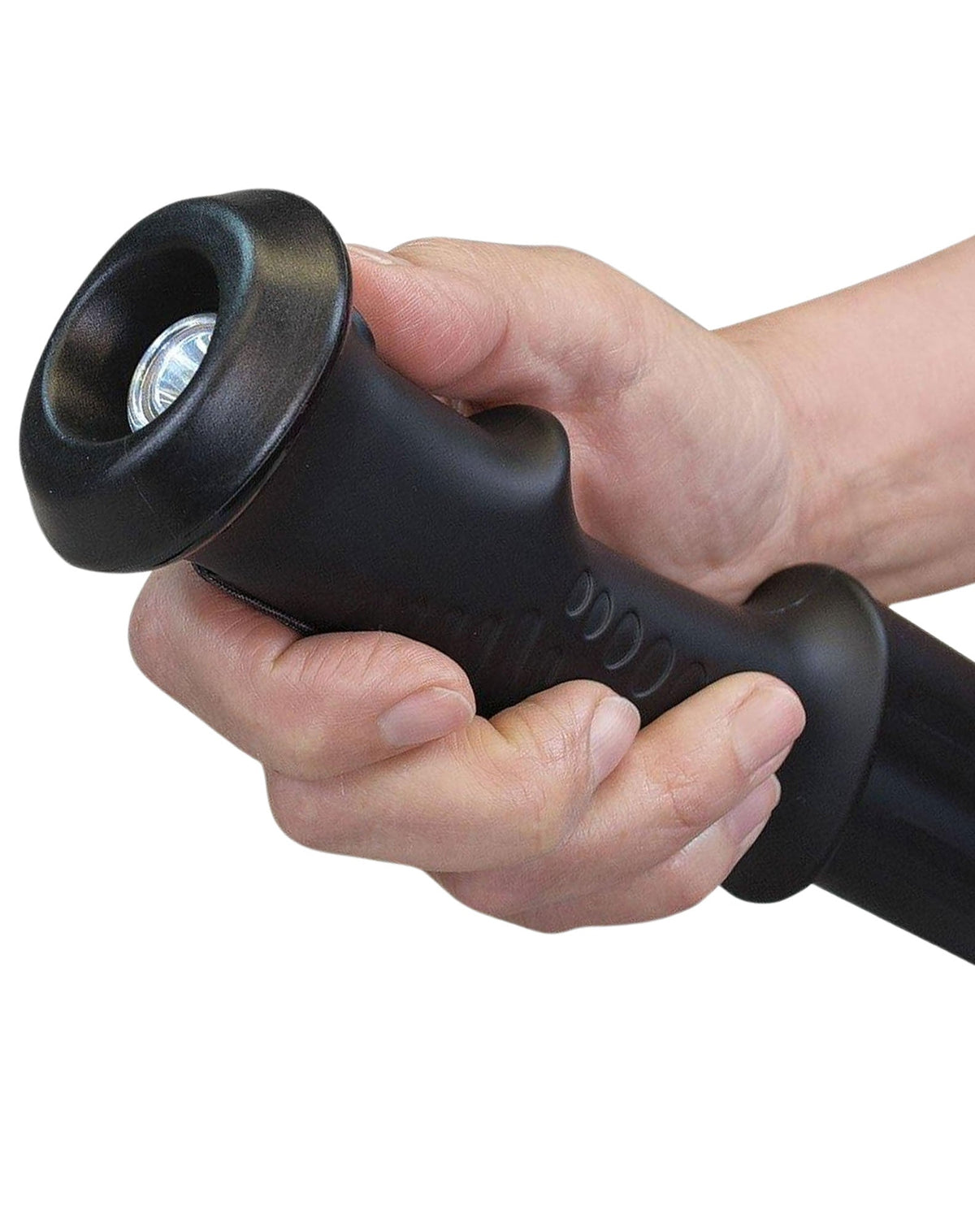 Zap Hike 'n' Strike Stun Gun with Flashlight Hiking Staff Black or Orange