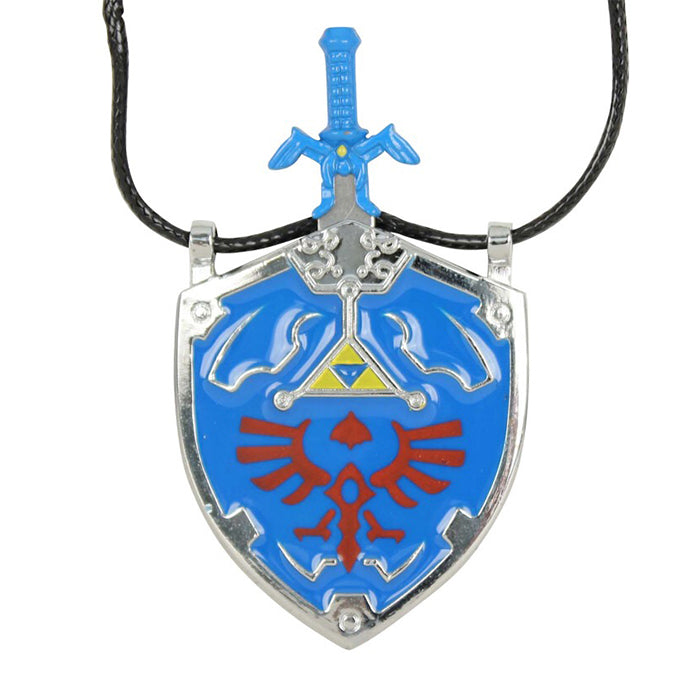 Link's Master Sword with Hylian Shield Necklace