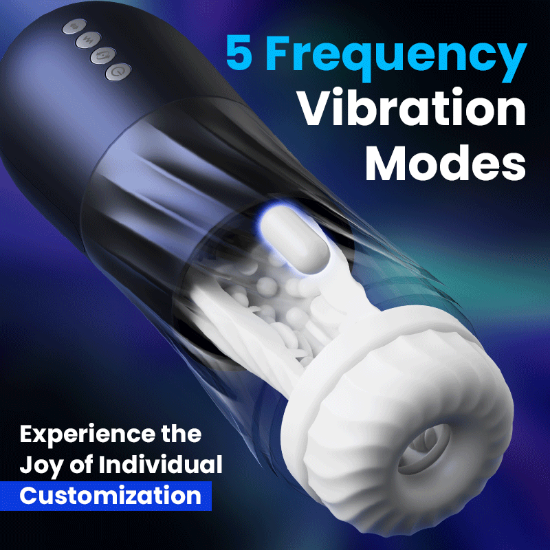 Dreamer - Glans and corona stimulation 3 Rotating 5 Thrusting 5 Vibrating Heating Male Stroker