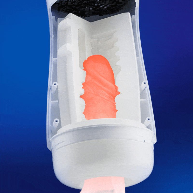 Acmejoy - Language Voice Male Stroker Masturbator With Heated Base, 5 Suction 10 Vibration