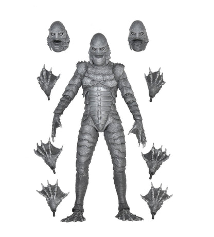 Universal Monsters – Ultimate Creature from the Black Lagoon (Black & White) Action Figure