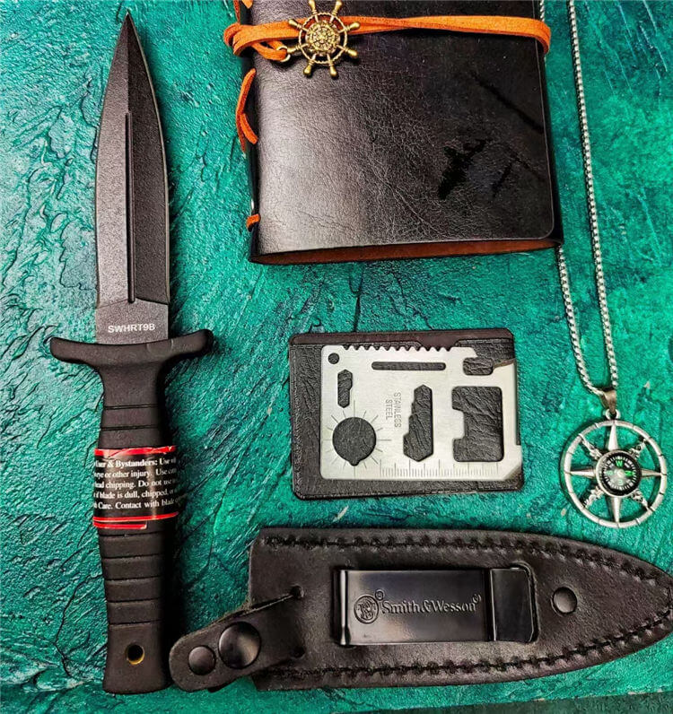 Smith. Wesson HRT9B Double-edged Dagger-GS75