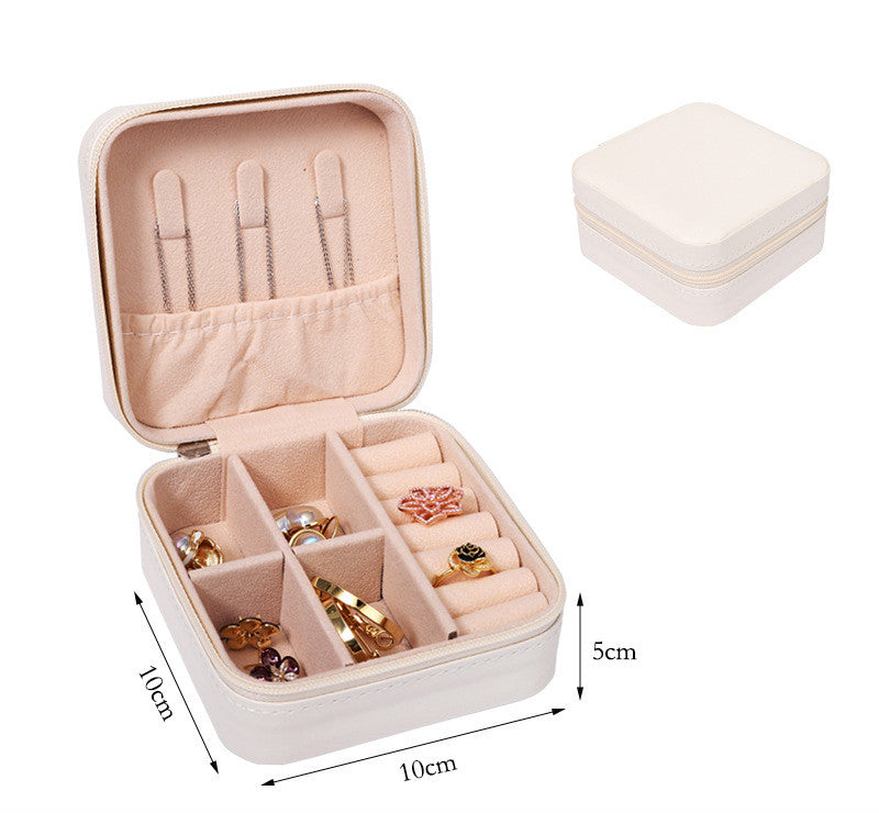 Elegant Mini Jewelry Case in Multiple Colors for Every Style