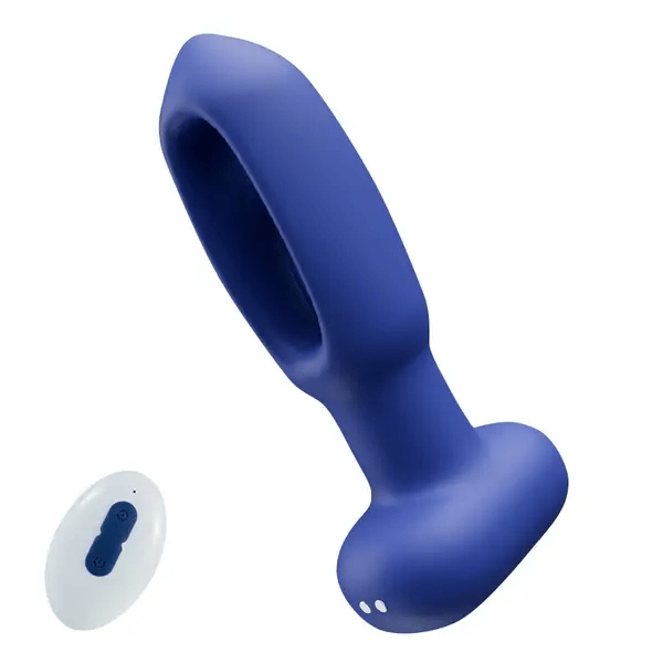 10 Tapping 10 vibrating Anal Therapy Toy with Remote Control - Anal Toy product image for intimate wellness and personal care