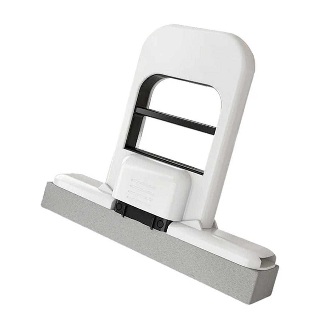 Mini Foldable Sponge Mop with Self-Squeezing Handle for Quick Cleanups