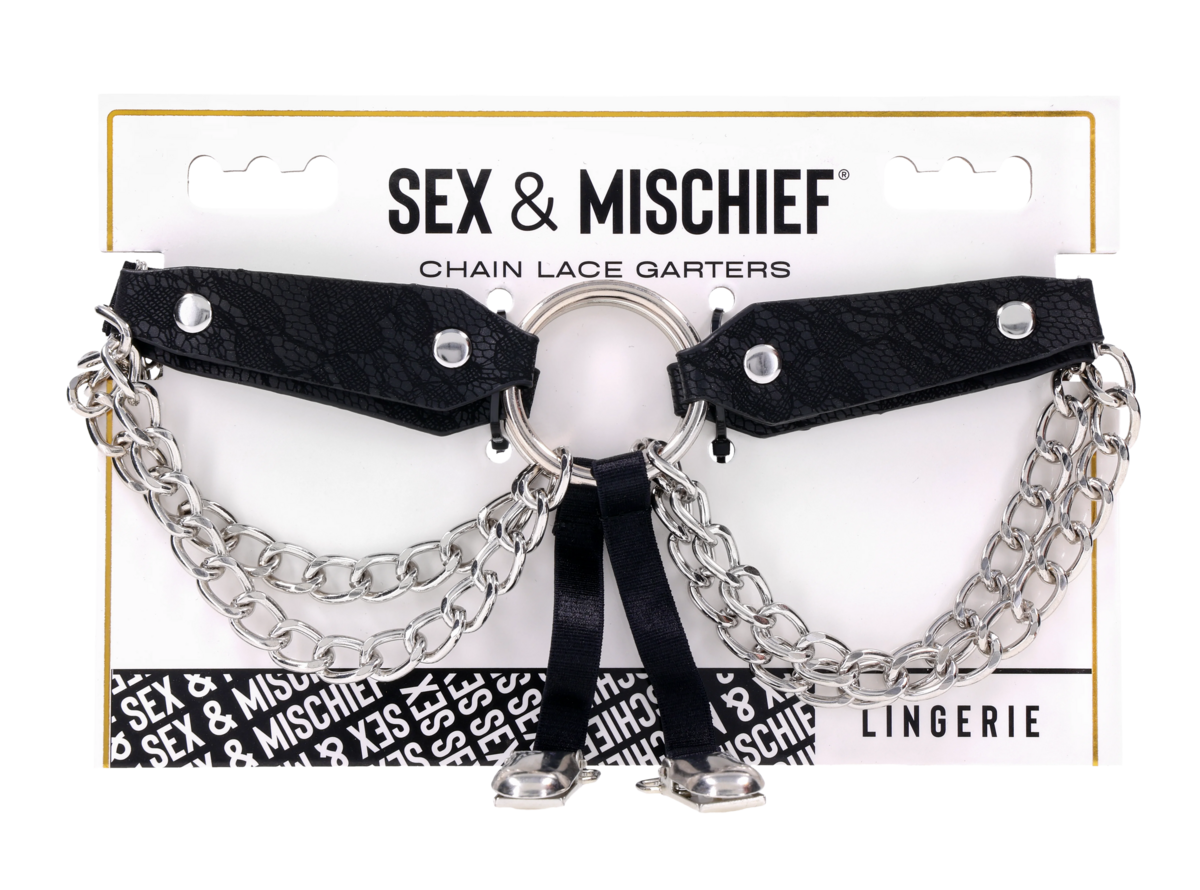 Chain Lace Garters