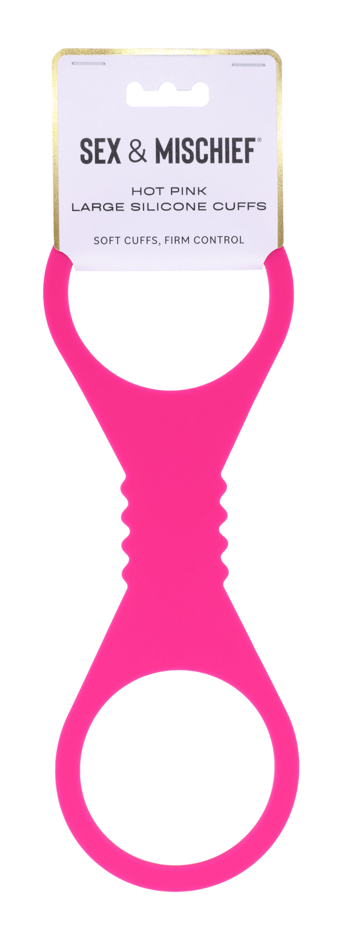 Hot Pink Large Silicone Cuffs