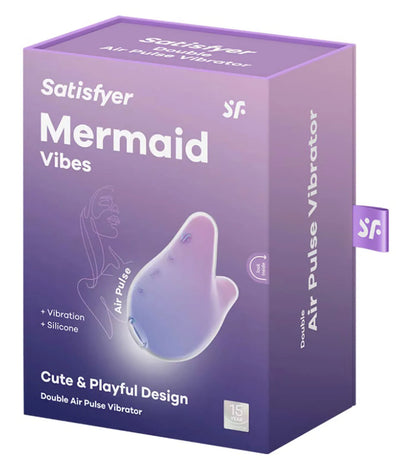 Satisfyer Mermaid Vibes – Waterproof Pressure Wave and Vibrator Device