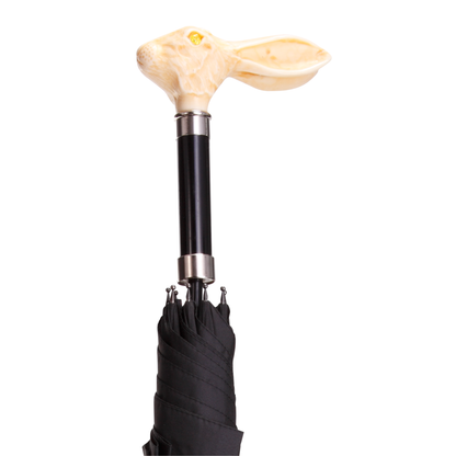 Italian Craft Harvey Umbrella with Automatic Open & Storage Sheath