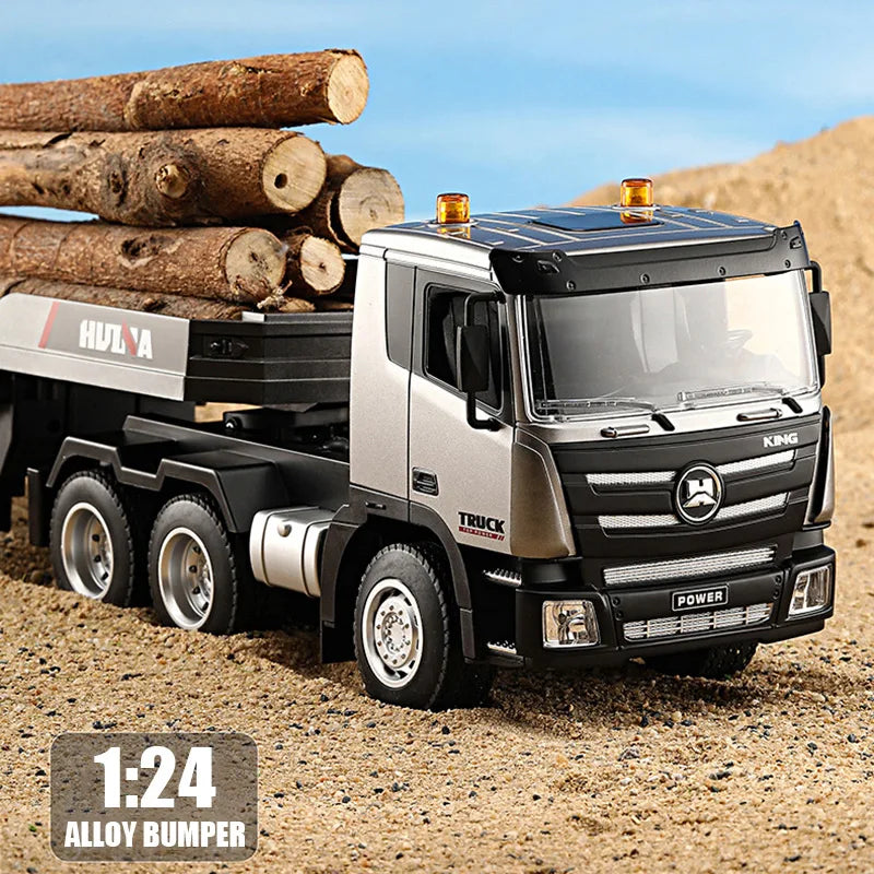 RC Flat Truck 9-Channel Alloy Remote Control Trailer