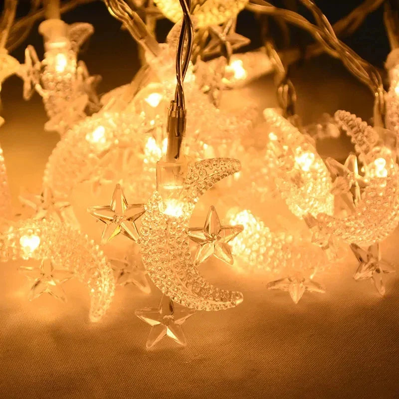 1.5M EID Mubarak LED String Lights