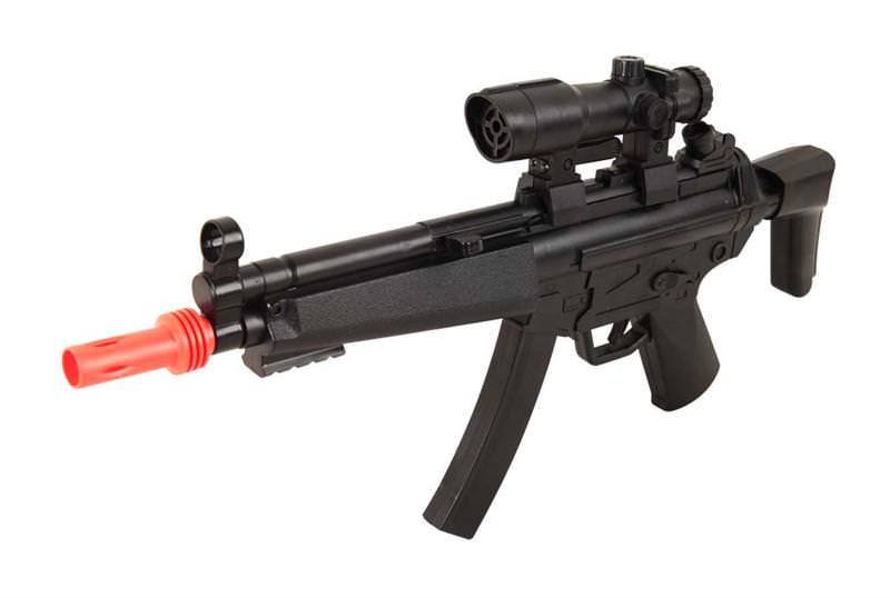 K51 Spring Action Airsoft Rifle With Laser
