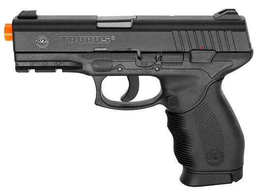 Licensed Taurus PT 24/7 CO2 Metal Slide Airsoft Pistol w/ 20mm Rail