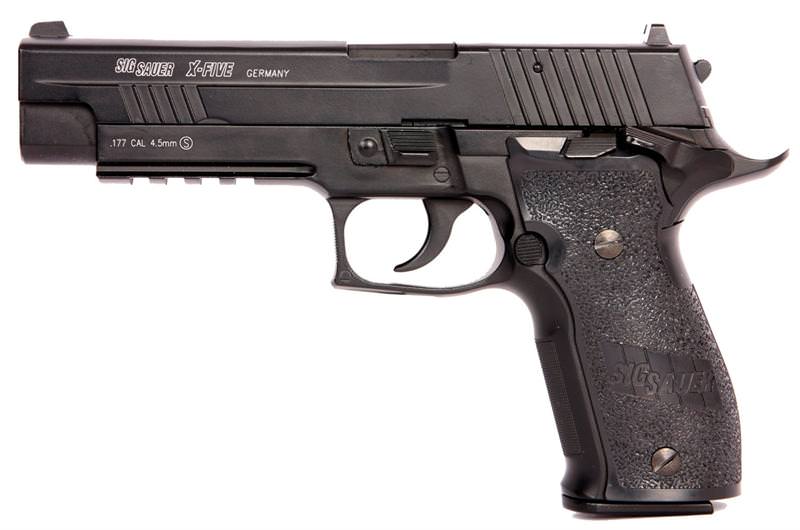 SIG Sauer P226 X-Five BAX System Full Metal Blow Back CO2 Pistol .177 Cal 4.5 mm