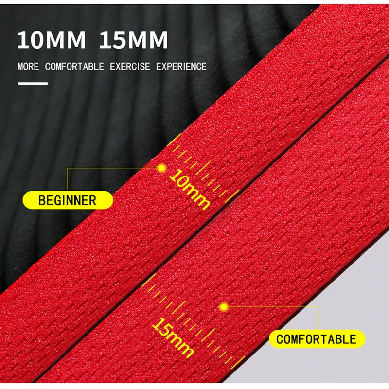 Thick Natural Rubber Non-Slip Yoga Mat