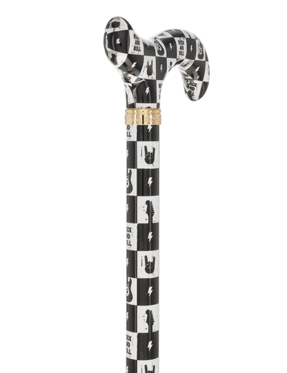 HD Pattern Designer Cane - Matching Handle & Shaft - Durable Adjustable Aluminum