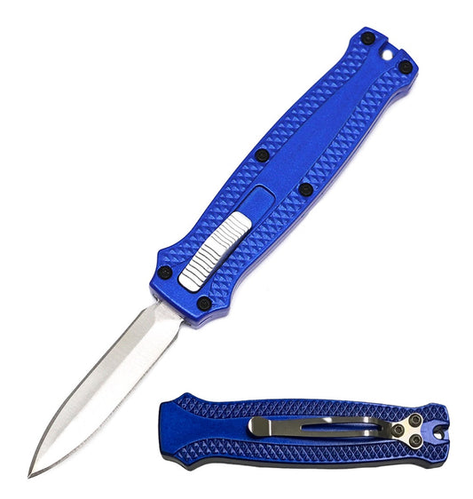 5.35" Blue Lizard Tongue The Wicked Mini OTF Automatic Knife